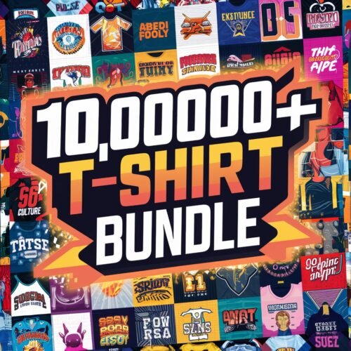 10,00000+ T-SHIRT BUNDLE